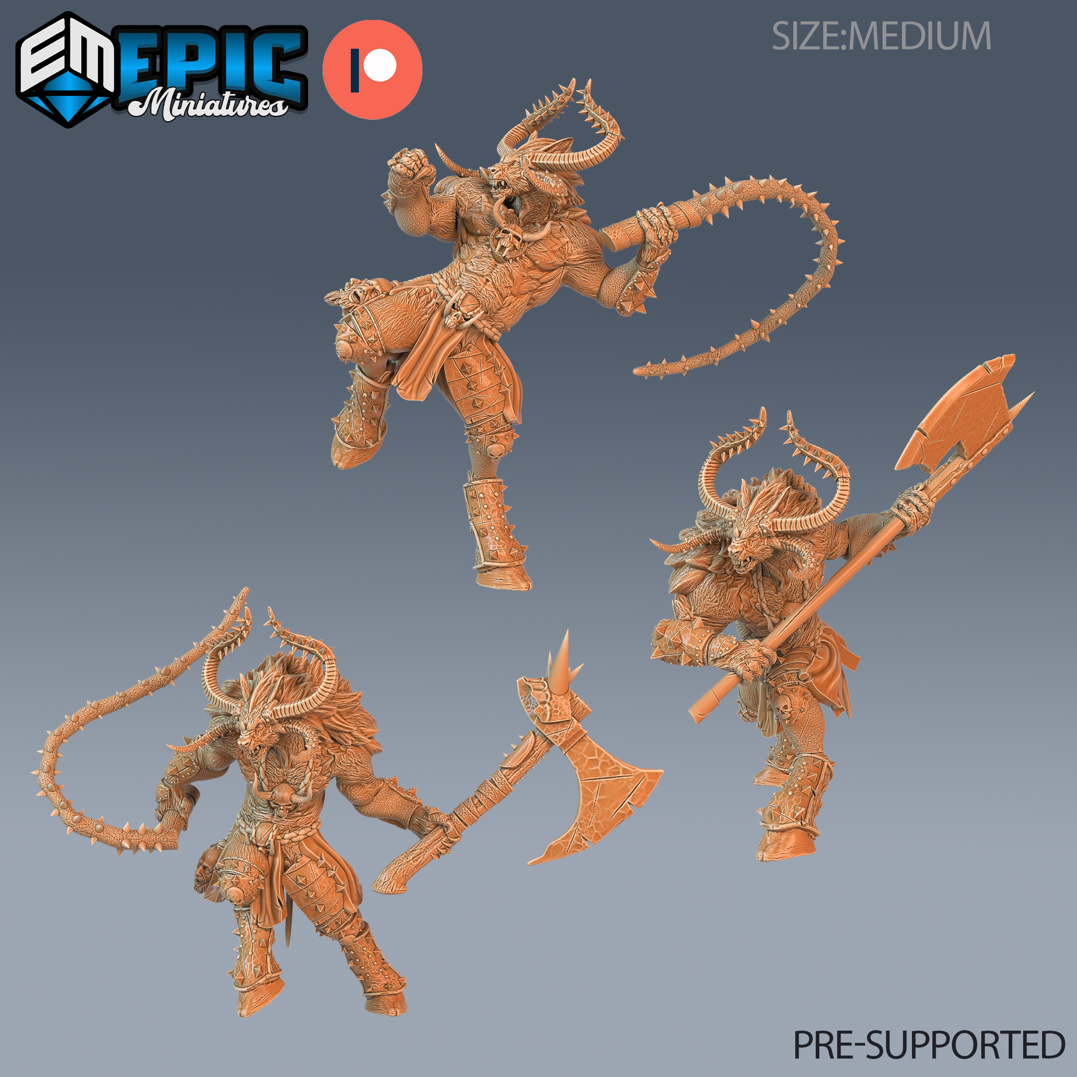 Demonic Minotaur Warrior